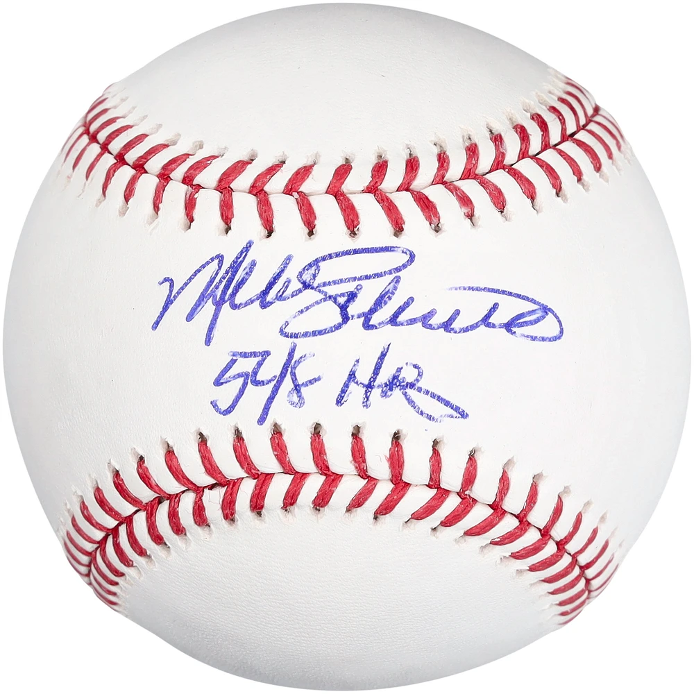 Mike Schmidt Philadelphia Phillies Autographed MLB Baseball with "548" Inscription