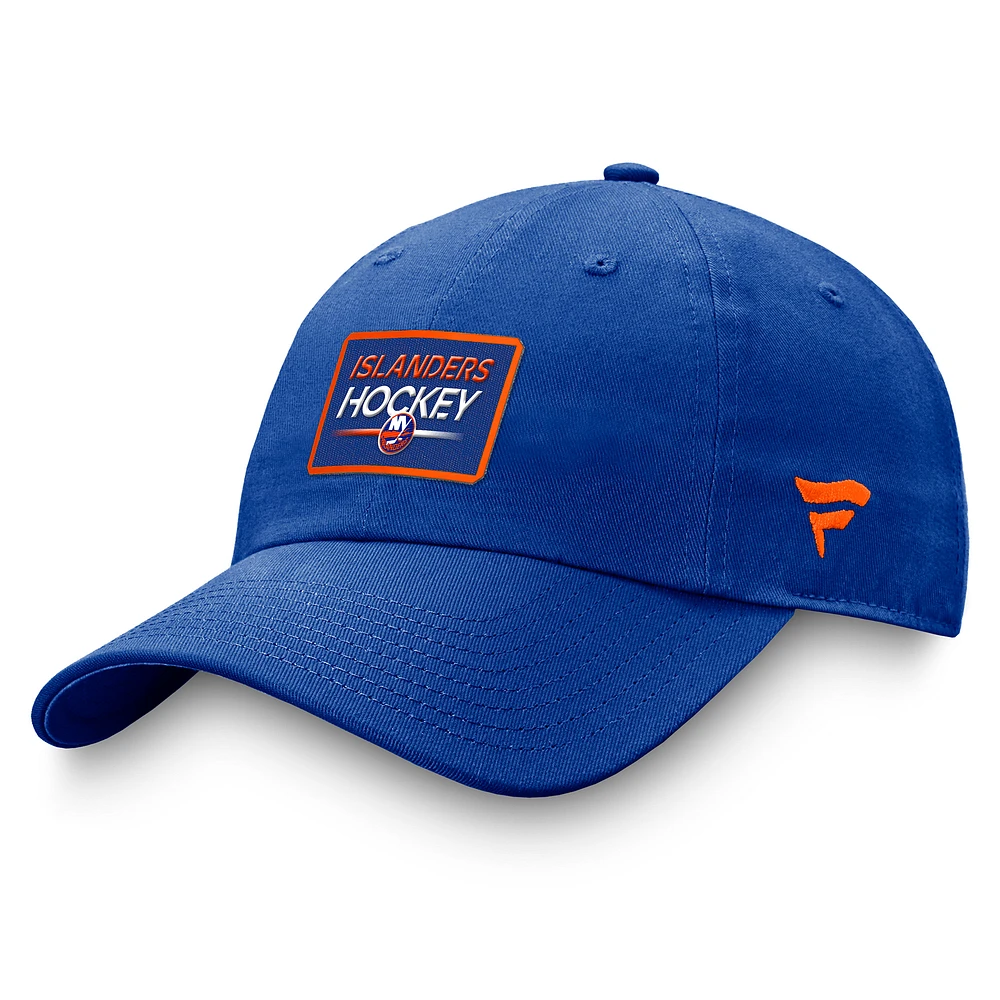 Men's Fanatics Royal New York Islanders Authentic Pro Prime Adjustable Hat