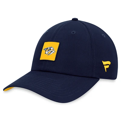 Men's Fanatics Navy Nashville Predators Authentic Pro Rink Adjustable Hat