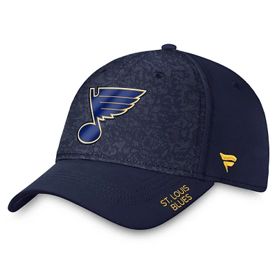 Men's Fanatics Navy St. Louis Blues Authentic Pro Rink Flex Hat