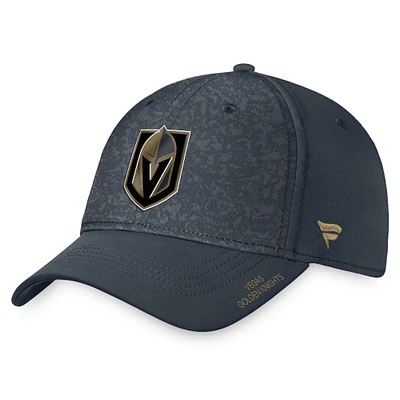 Men's Fanatics Charcoal Vegas Golden Knights Authentic Pro Rink Flex Hat