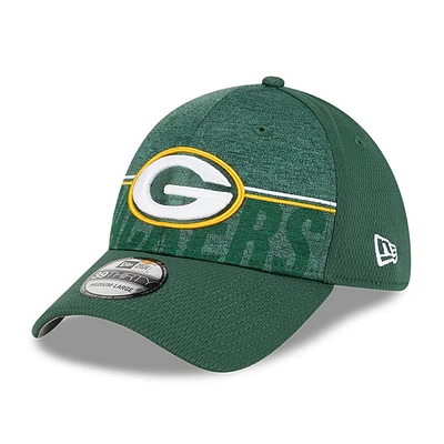 Men's New Era Green Bay Packers 2023 NFL Training Camp 39THIRTY Flex Hat