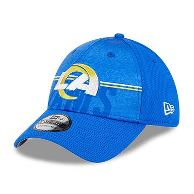 Men's New Era Royal Los Angeles Rams 2023 NFL Training Camp 39THIRTY Flex Hat