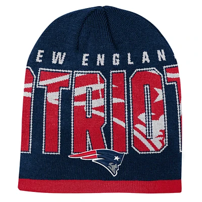 Youth Navy New England Patriots Legacy Beanie