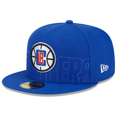 Men's New Era Royal LA Clippers 2023 NBA Draft 59FIFTY Fitted Hat