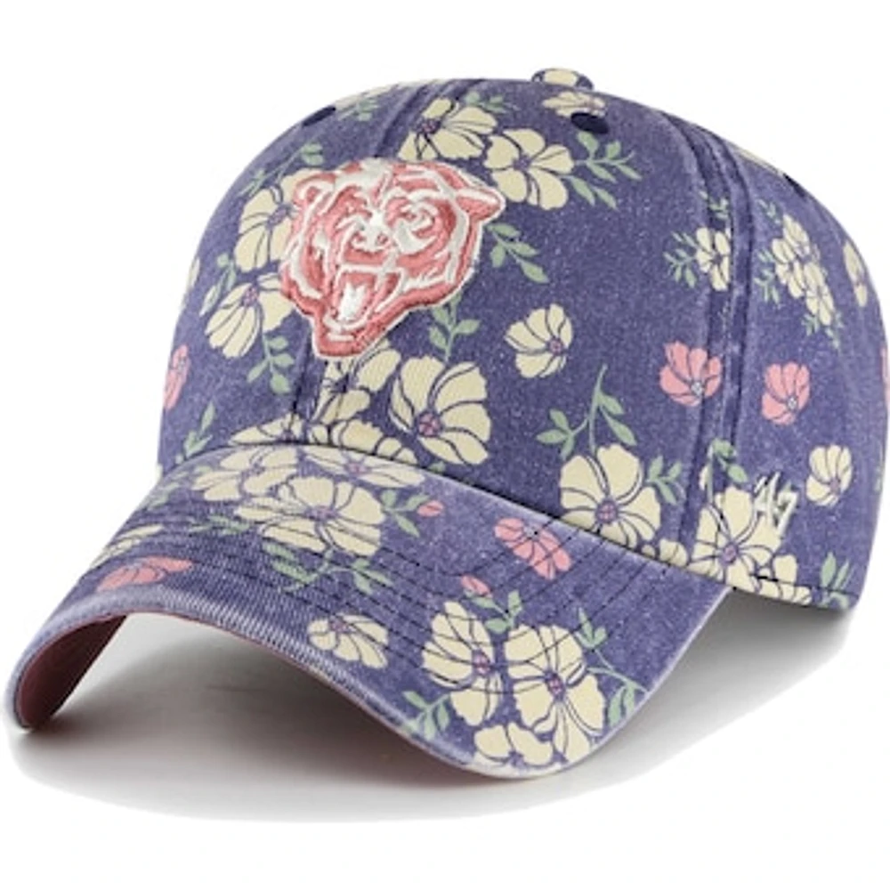 Women's '47 Navy Chicago Bears Primrose Clean Up Adjustable Hat
