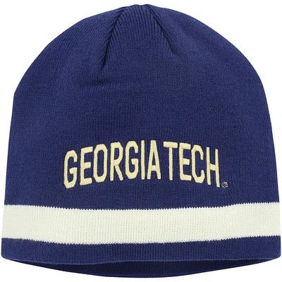 Men's adidas Navy Georgia Tech Yellow Jackets Wordmark Beanie