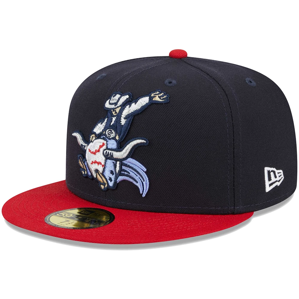 Men's New Era Navy Corpus Christi Hooks Theme Nights Rodeo 59FIFTY Fitted Hat