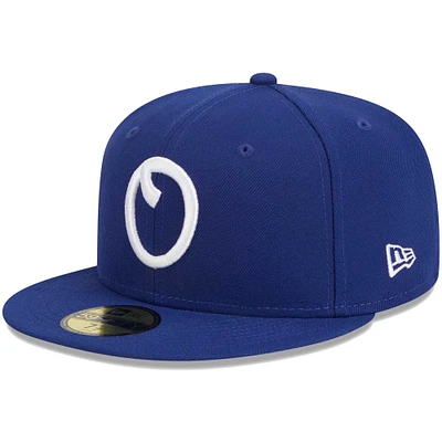 Men's New Era Navy Omaha Storm Chasers Theme Nights Omaha Royals 59FIFTY Fitted Hat