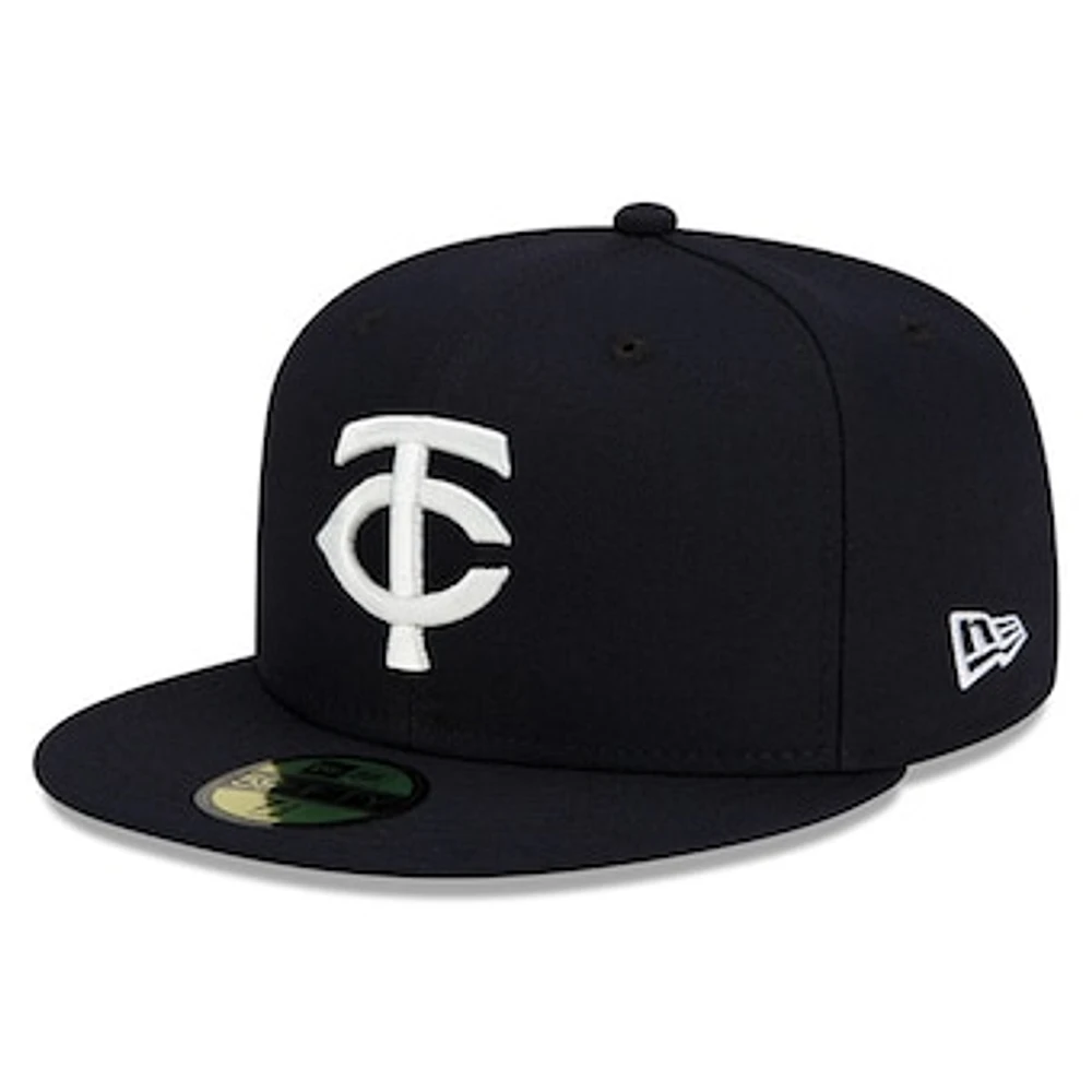 Men's New Era Navy Minnesota Twins 2023 Authentic Collection Alternate 59FIFTY Fitted Hat