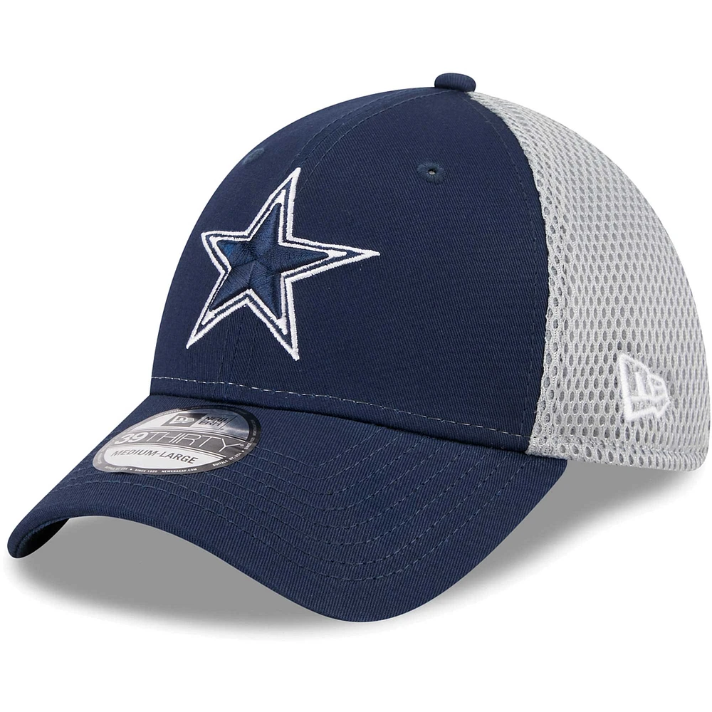 Men's New Era Navy/Gray Dallas Cowboys Main Neo 39THIRTY Flex Hat