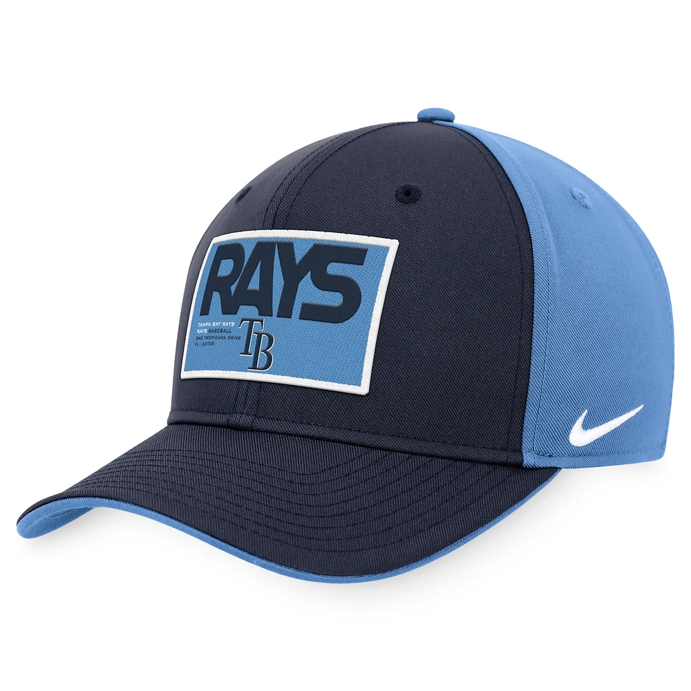 Panel Blue Nike Snapback Custom Nike Snapback Mesh Trucker Cap