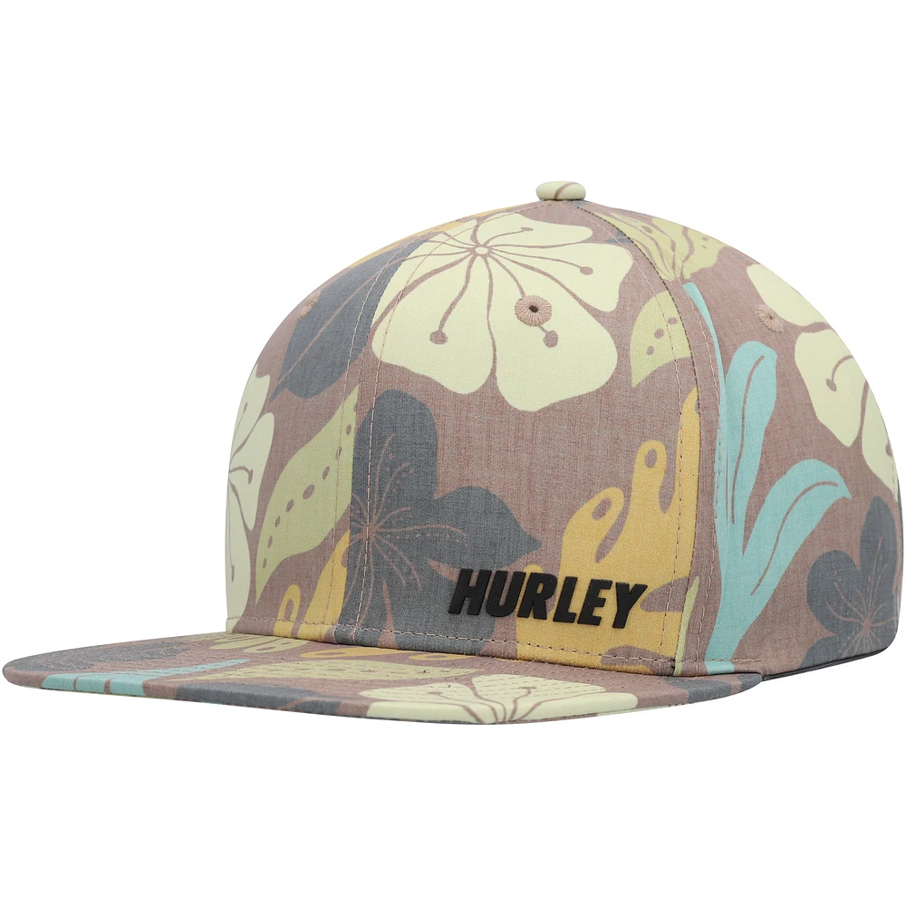 Men's Hurley Brown Phantom Ridge Zipperback Adjustable Hat