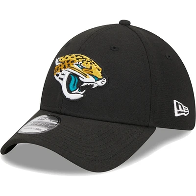 Men's New Era Black Jacksonville Jaguars Main 39THIRTY Flex Hat