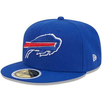 Youth New Era Royal Buffalo Bills Main 59FIFTY Fitted Hat