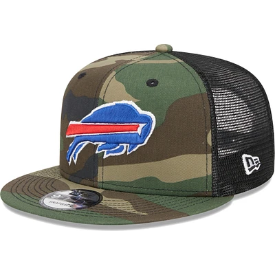 Men's New Era Camo Buffalo Bills Main Trucker 9FIFTY Snapback Hat