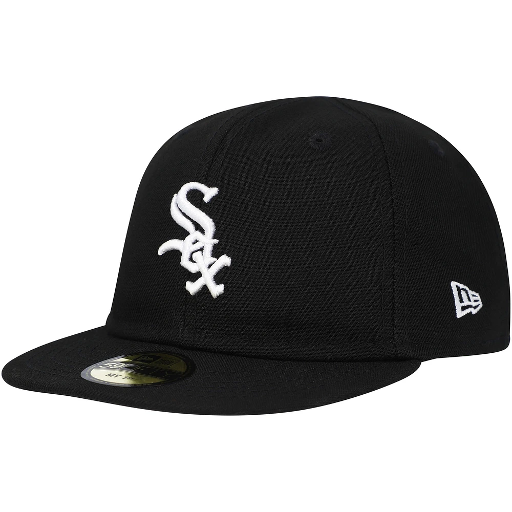 Infant New Era Black Chicago White Sox My First 59FIFTY Fitted Hat