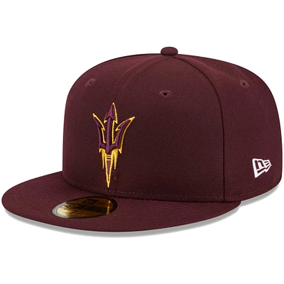 Men's New Era Maroon Arizona State Sun Devils 59FIFTY Fitted Hat