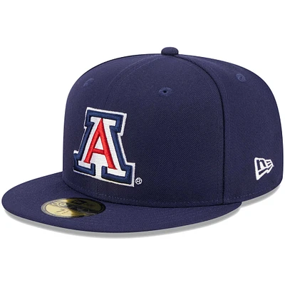 Men's New Era Navy Arizona Wildcats 59FIFTY Fitted Hat
