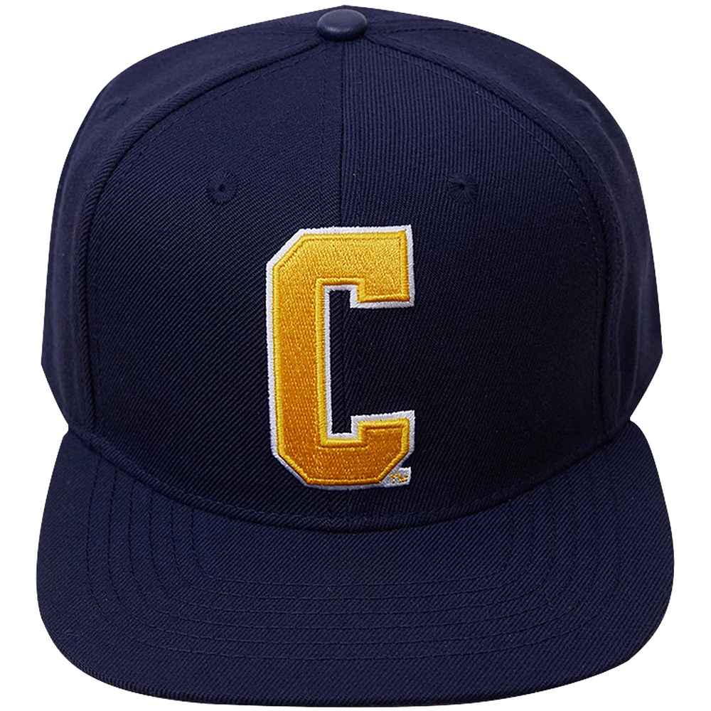 Men's Pro Standard Navy Coppin State Eagles C Logo Snapback Hat