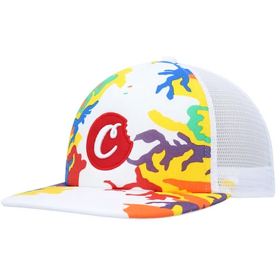 Men's Cookies White Fresh Air Trucker Snapback Hat