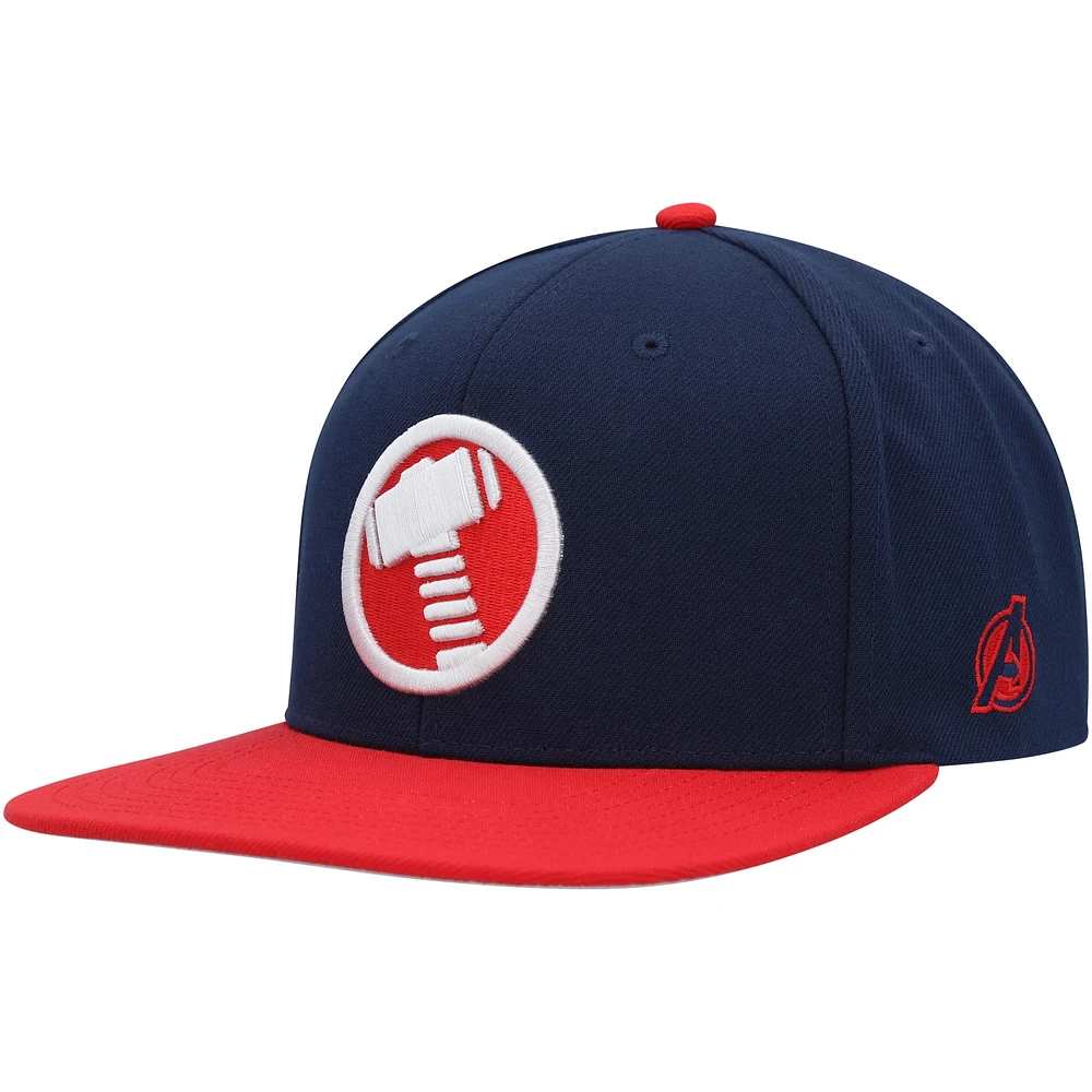 Men's Marvel Navy/Red Thor Snapback Hat