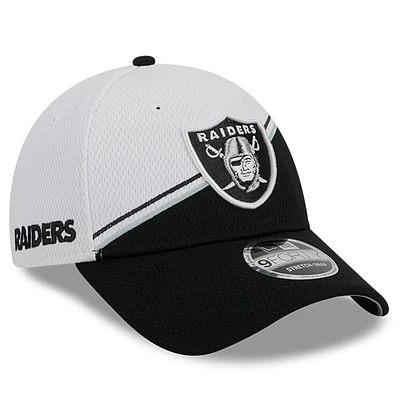 Men's New Era /Black Las Vegas Raiders 2023 Sideline 9FORTY Adjustable Hat