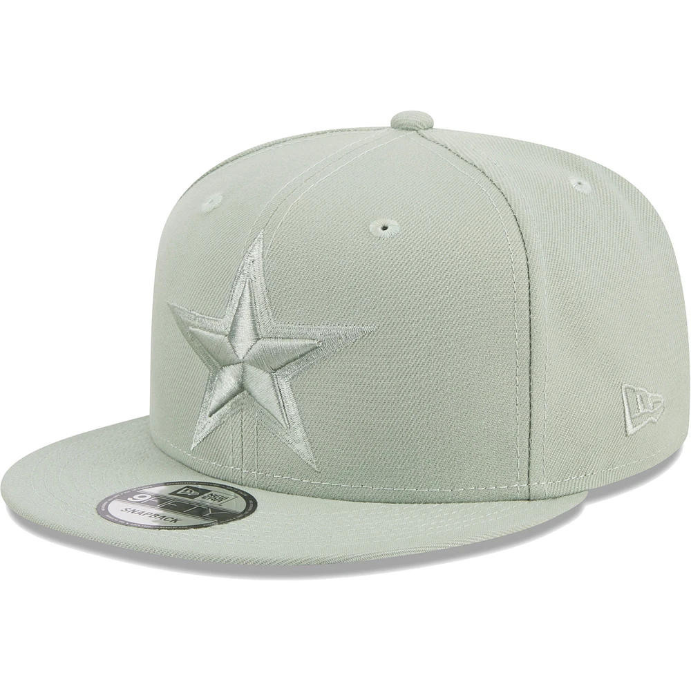 Men's New Era Green Dallas Cowboys Color Pack 9FIFTY Snapback Hat