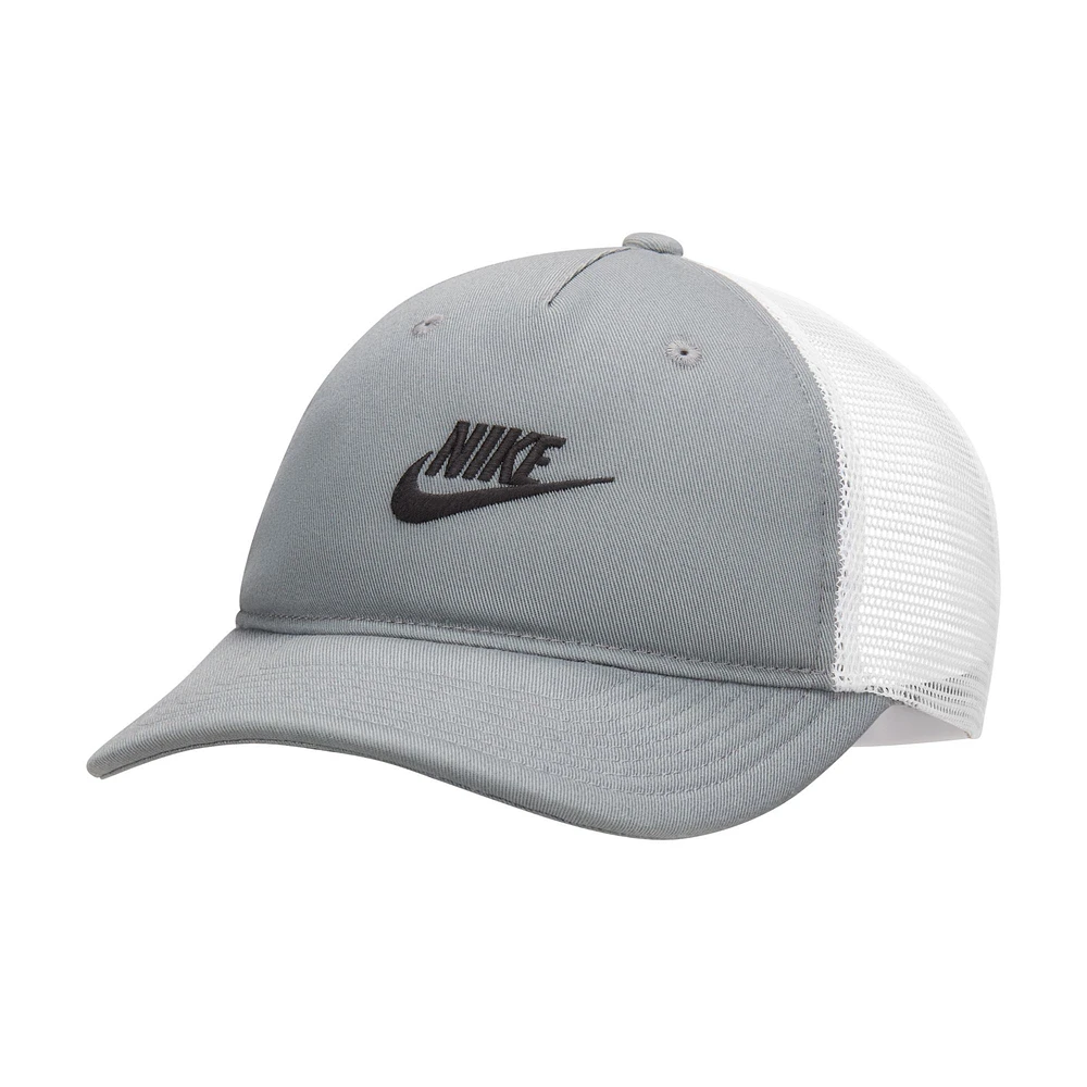 Men's Nike Gray Futura Lifestyle Rise Trucker Adjustable Hat