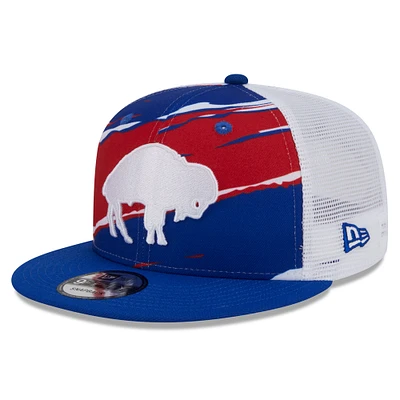 Men's New Era Royal Buffalo Bills Historic Tear Trucker 9FIFTY Snapback Hat