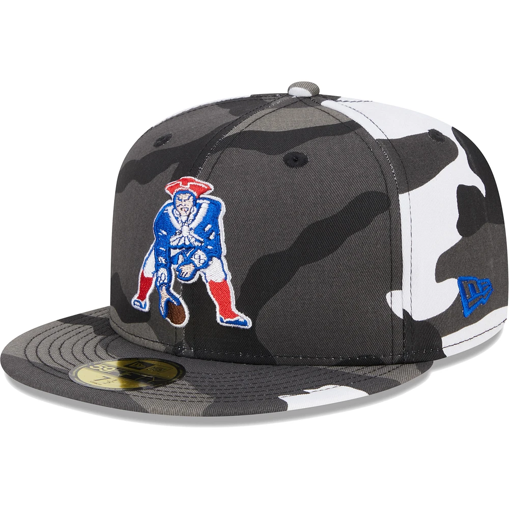 Men's New Era New England Patriots Urban Camo 59FIFTY Fitted Hat