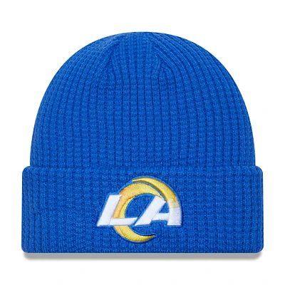 Men's New Era Royal Los Angeles Rams Prime Cuffed Knit Hat