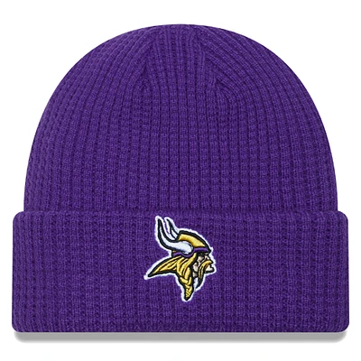Men's New Era Purple Minnesota Vikings Prime Cuffed Knit Hat