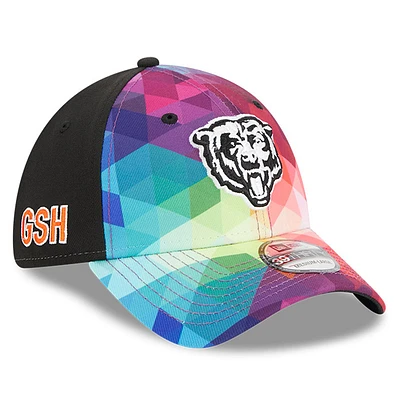 Men's New Era Pink Chicago Bears 2023 NFL Crucial Catch 39THIRTY Flex Hat