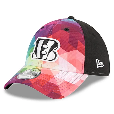 Men's New Era Pink Cincinnati Bengals 2023 NFL Crucial Catch 39THIRTY Flex Hat
