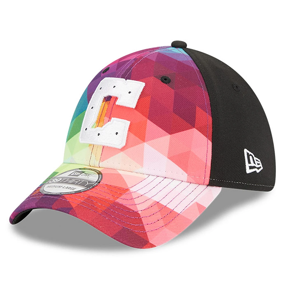 Men's New Era Pink Indianapolis Colts 2023 NFL Crucial Catch 39THIRTY Flex Hat