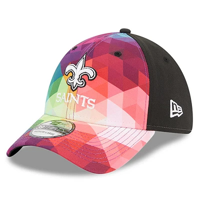 Men's New Era Pink Orleans Saints 2023 NFL Crucial Catch 39THIRTY Flex Hat