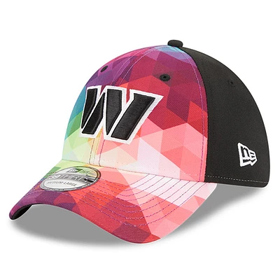 Men's New Era Pink Washington Commanders 2023 NFL Crucial Catch 39THIRTY Flex Hat