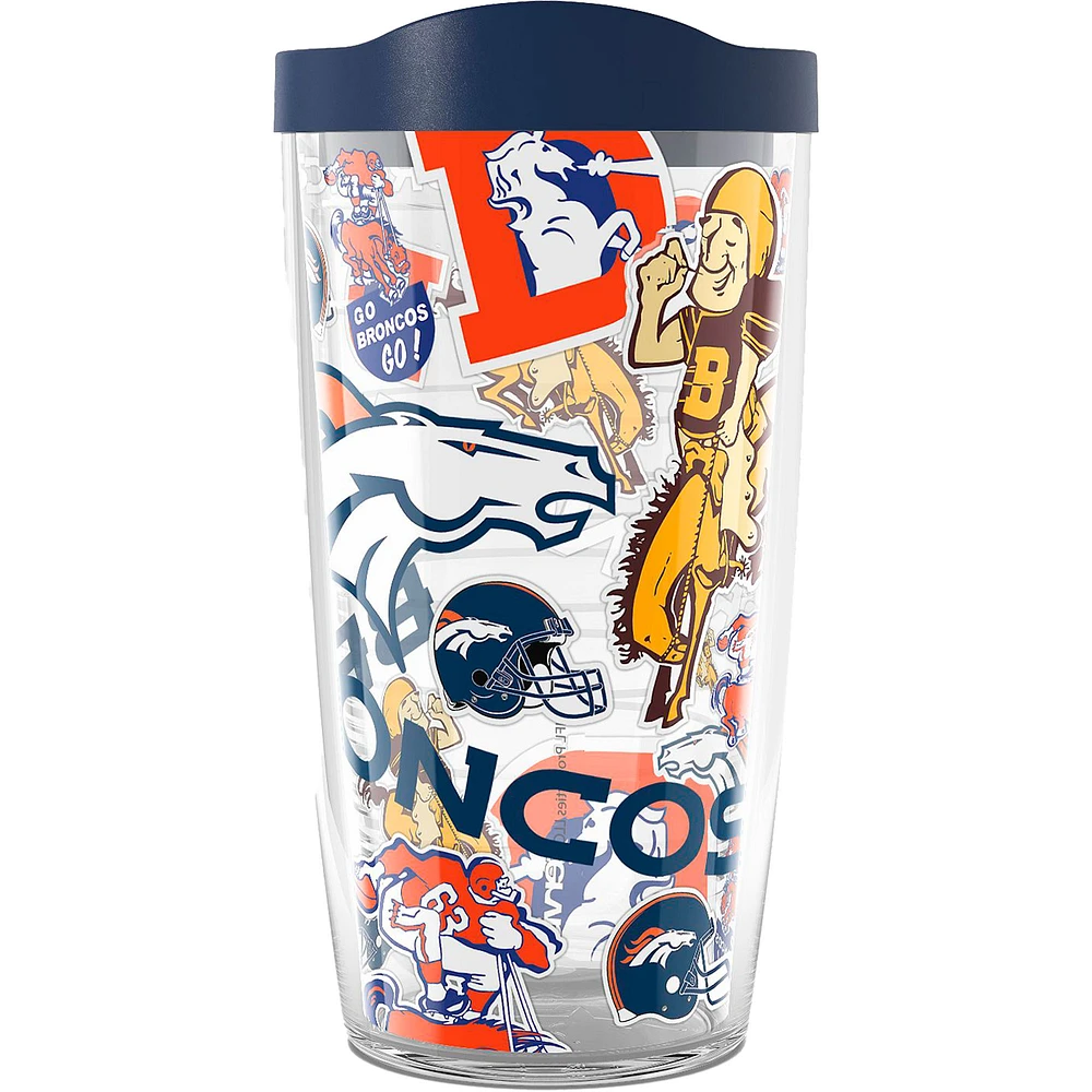 Tervis Denver Broncos 16oz. Allover Classic Tumbler