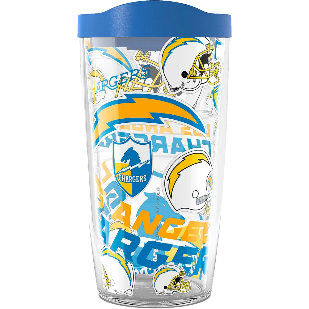 Tervis Los Angeles Chargers 16oz. Allover Classic Tumbler