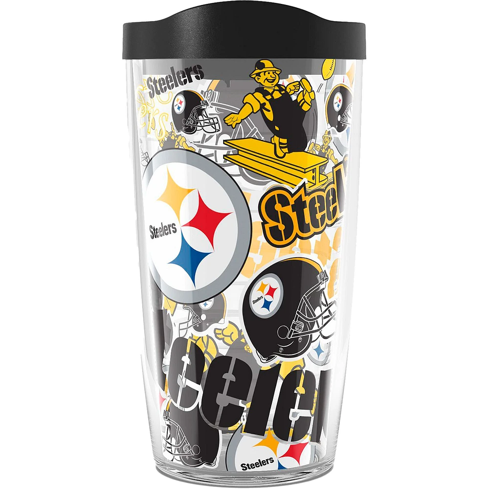 Tervis Pittsburgh Steelers 16oz. Allover Classic Tumbler