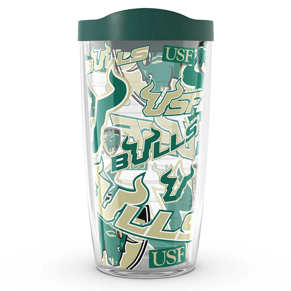 Tervis South Florida Bulls 16oz. Allover Classic Tumbler
