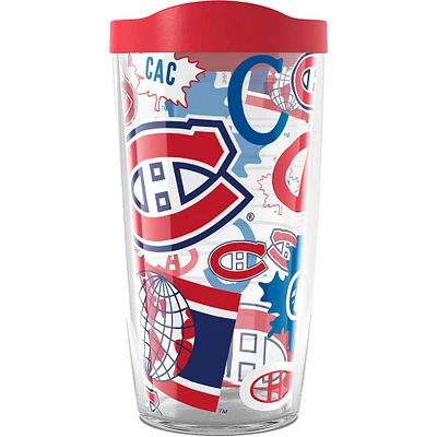 Tervis Montreal Canadiens 16oz. Allover Classic Tumbler