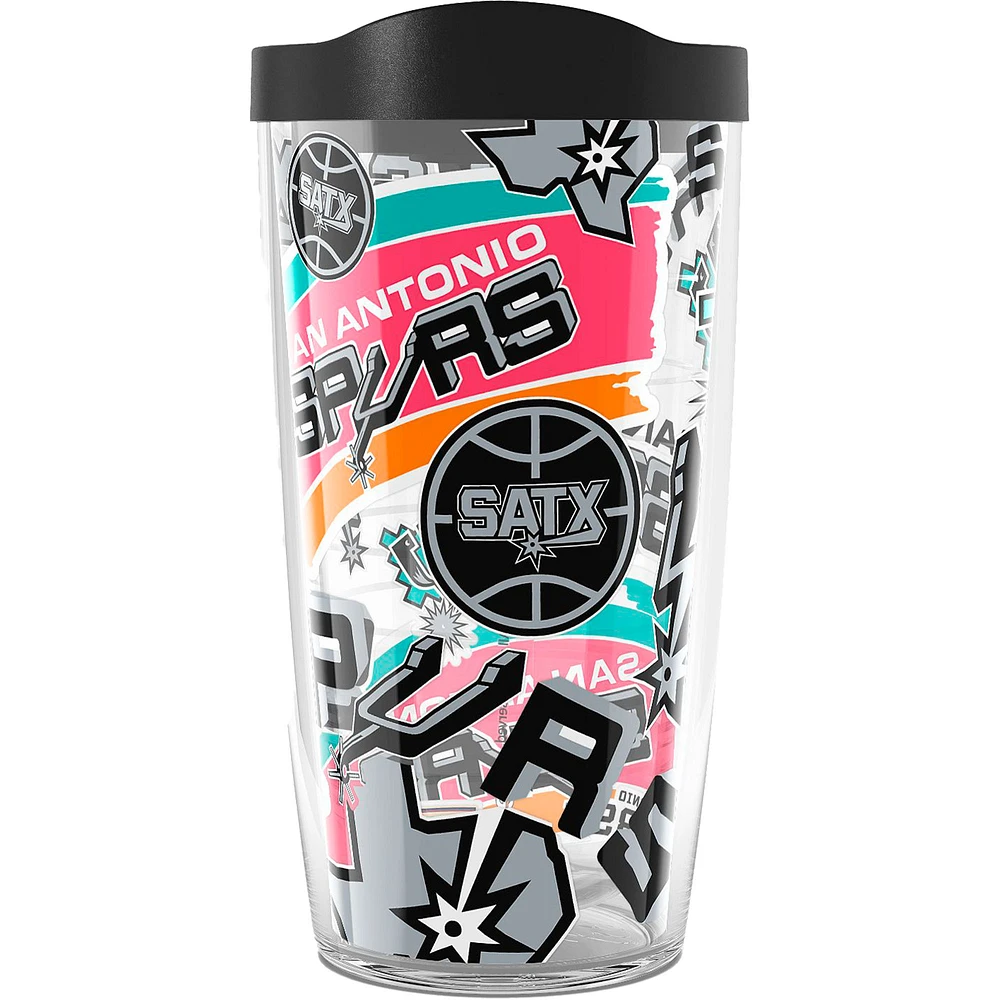 Tervis San Antonio Spurs 16oz. Allover Classic Tumbler