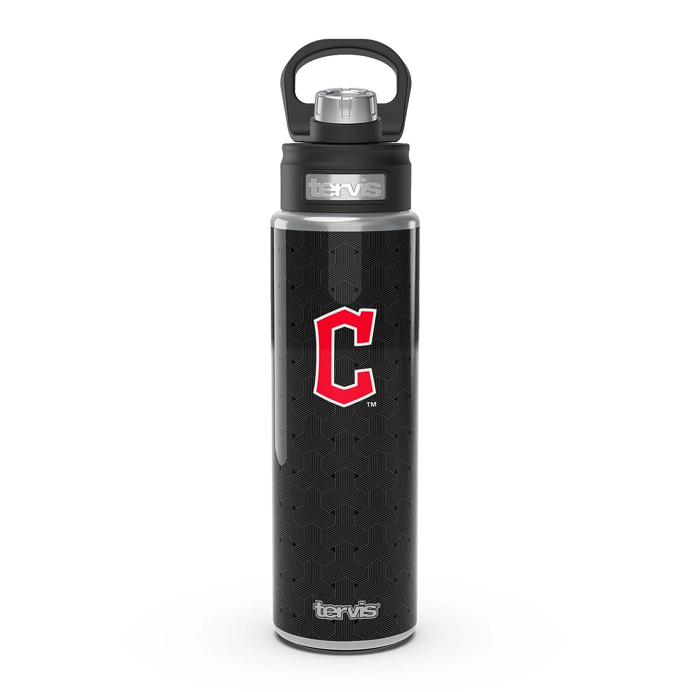 Tervis Cleveland Guardians 24oz. Weave Stainless Steel Wide Mouth Bottle