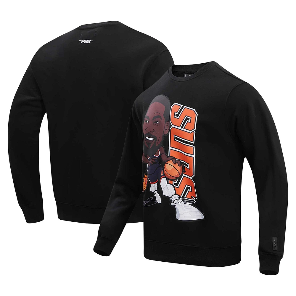 Men's Pro Standard Kevin Durant Black Phoenix Suns Avatar Pullover Sweatshirt