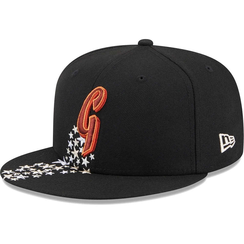 Men's New Era Black San Francisco Giants Meteor 59FIFTY Fitted Hat