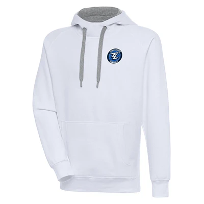Men's Antigua White Texas Legends Victory Pullover Hoodie