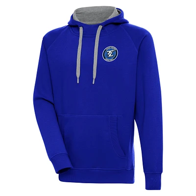 Men's Antigua Royal Texas Legends Victory Pullover Hoodie