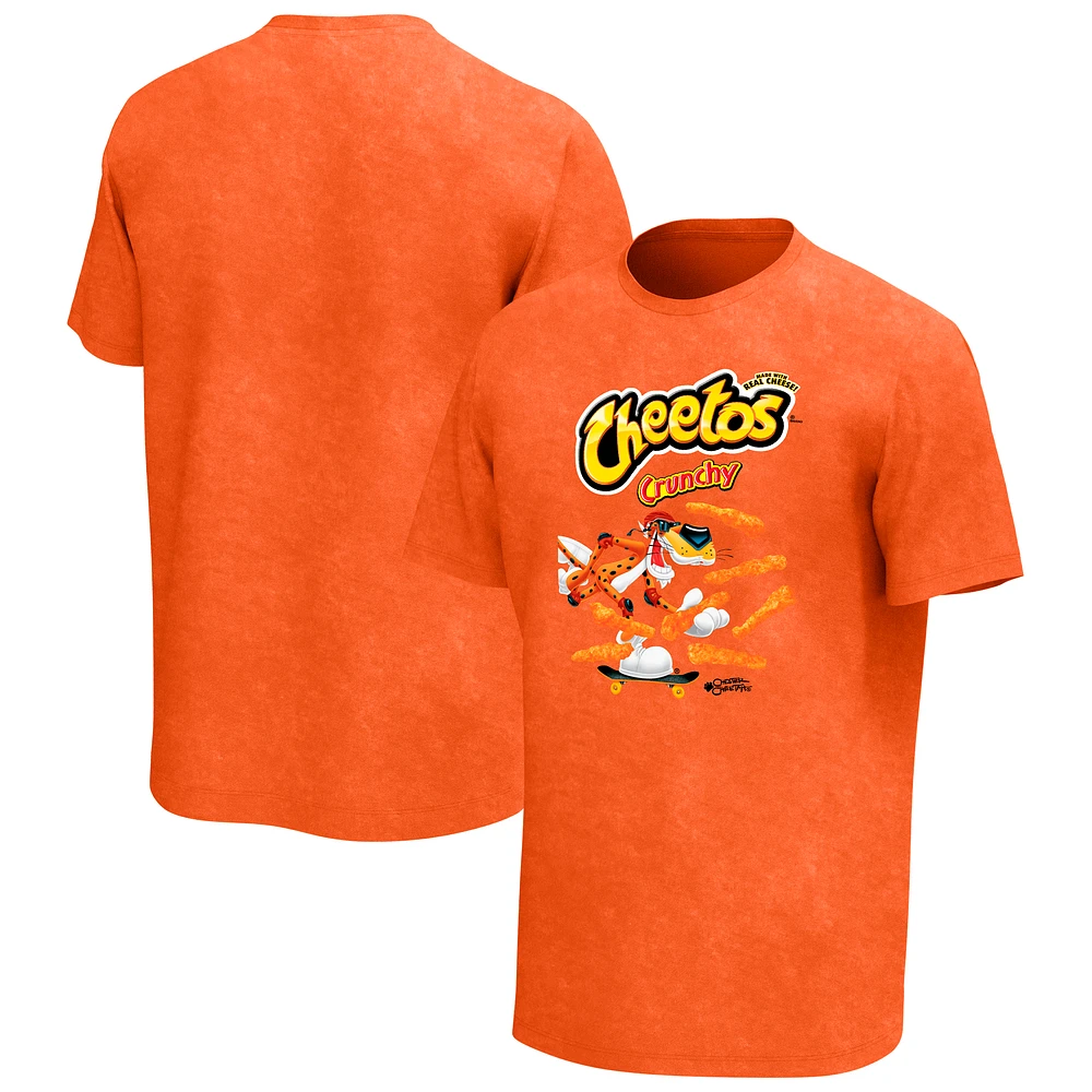Men's Orange Cheetos Crunchy Washed T-Shirt